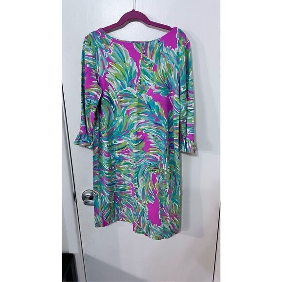 LILLY PULITZER GIRLS 3/4 SLEEVE DRESS GIRLS SIZE 12-14 - Picture 1 of 10